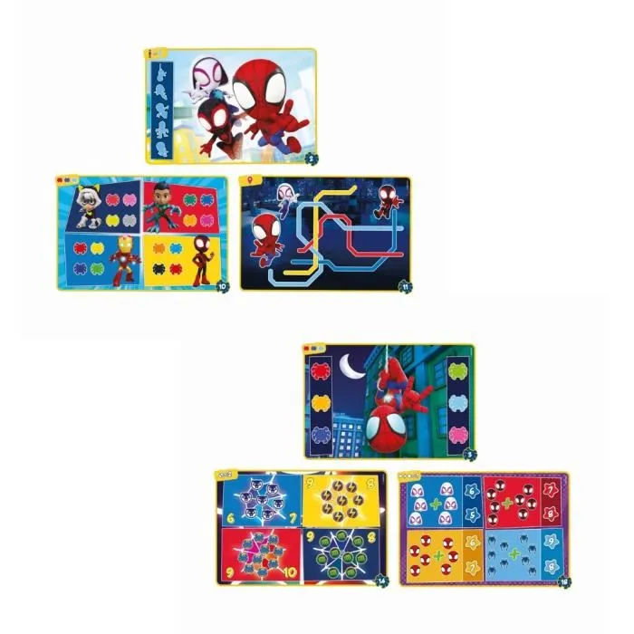 Clementoni Escritorio Spidey Juego Educativo Descubre Formas Colores Números Espacio Dimensiones A Partir 4 Años CLE8005125168064