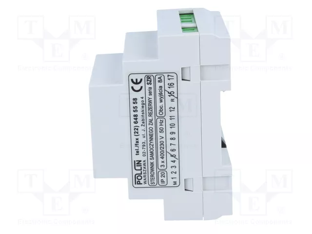 POLLIN SZR-1 Relé de conmutación automática de reserva