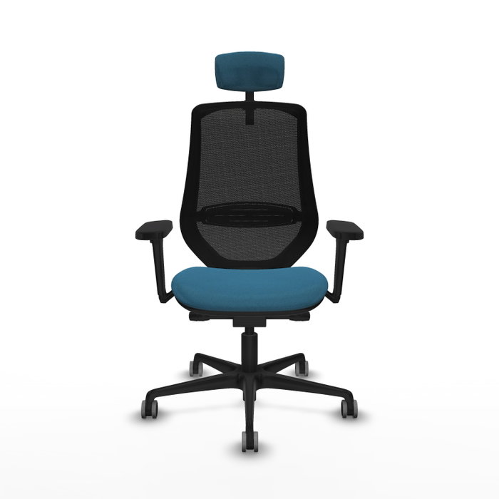 PIQUERAS Y CRESPO Silla de oficina Mardos con mecanismo Sincro/Traslack, Verde petróleo y Negro PIQUERAS Y CRESPO Silla de oficina Mardos con mecanismo Sincro/Traslack, Verde petróleo y Negro