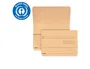 Esselte Subcarpeta Pocket con Bolsa de Fuelle Beige, Pack de 25