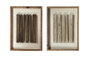 DKD Home Decor Cuadro de Madera de Pino Reciclada 44x6x64 (Pack de 2 Surtido)