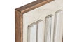 DKD Home Decor Cuadro Moderno Beige Natural Madera Reciclada Pino 44 x 6 x 64 cm (2 Unidades)