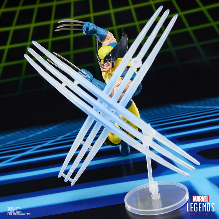 Hasbro Marvel Legends Wolverine & Silver Samurai 15cm Blister 2 Figuras Articuladas con 9 Accesorios