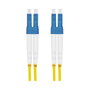 Helos Cable de fibra óptica OS2 Duplex LC/LC Amarillo 1,5 m