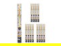 Arte Regal Cañón Confeti 50 cm Multicolor Papel, Cartón y Plástico (Set de 48)