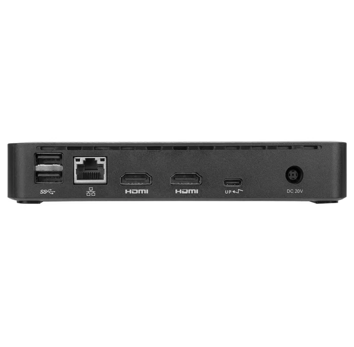 Targus DOCK310EUZ Docking Station Universal USB-C Alámbrica con Power Delivery 65W, Doble Puerto HDMI 4K, 3x USB 3.2 A, 1x USB-C, Ethernet, Audio, Compatible con Windows/Mac