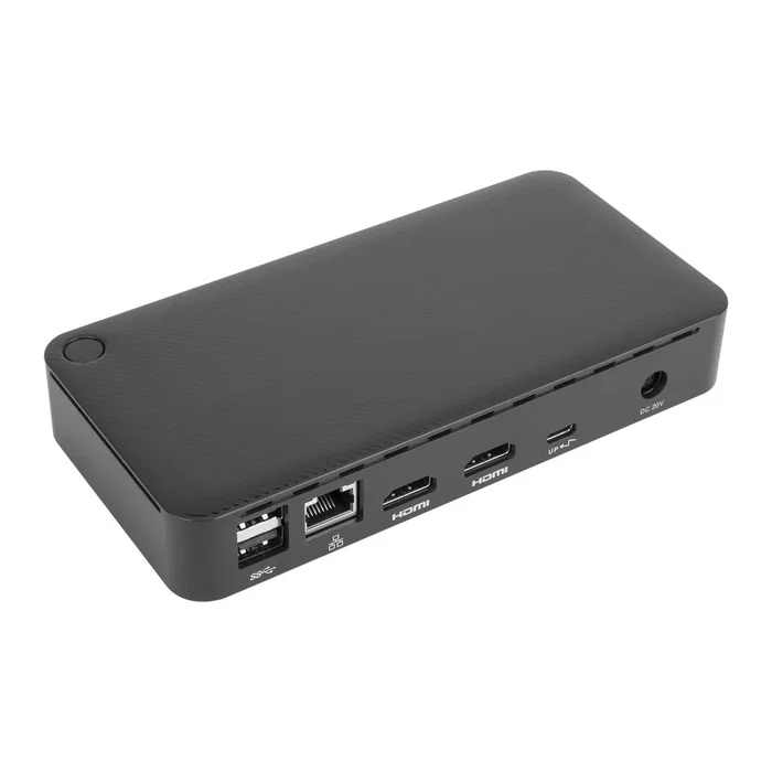 Targus DOCK310EUZ Docking Station Universal USB-C Alámbrica con Power Delivery 65W, Doble Puerto HDMI 4K, 3x USB 3.2 A, 1x USB-C, Ethernet, Audio, Compatible con Windows/Mac