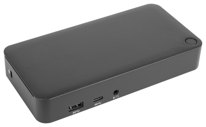 Targus DOCK310EUZ Base para Portátil y Replicador de Puertos USB-C Negro con Doble HDMI y 65W Power Delivery