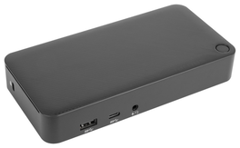 Targus DOCK310EUZ Base para Portátil y Replicador de Puertos USB-C Negro con Doble HDMI y 65W Power Delivery