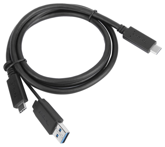 Targus DOCK310EUZ Base para Portátil y Replicador de Puertos USB-C Negro con Doble HDMI y 65W Power Delivery