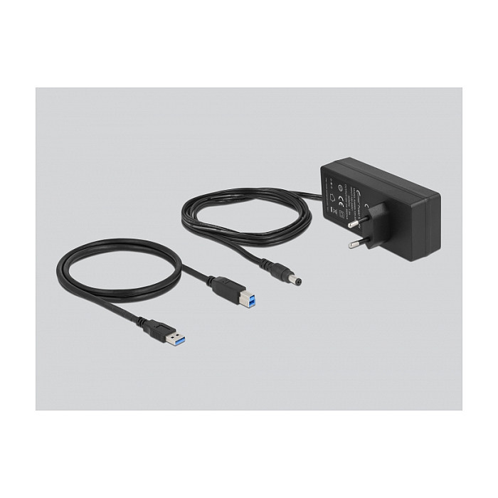 DeLOCK Concentrador USB 5 Gbps con 13 Puertos y Conmutadores Gris
