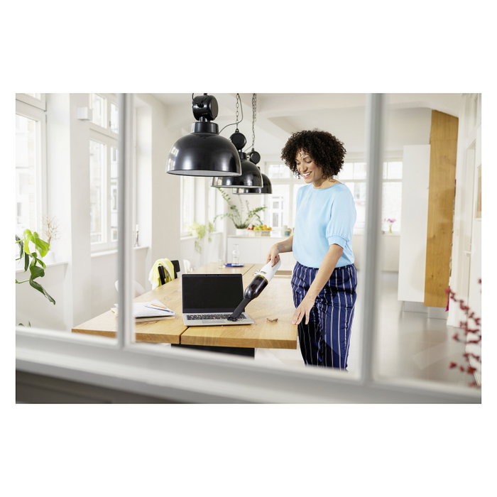 Kärcher CVH 2 Aspiradora de Mano Inalámbrica Negro, Blanco