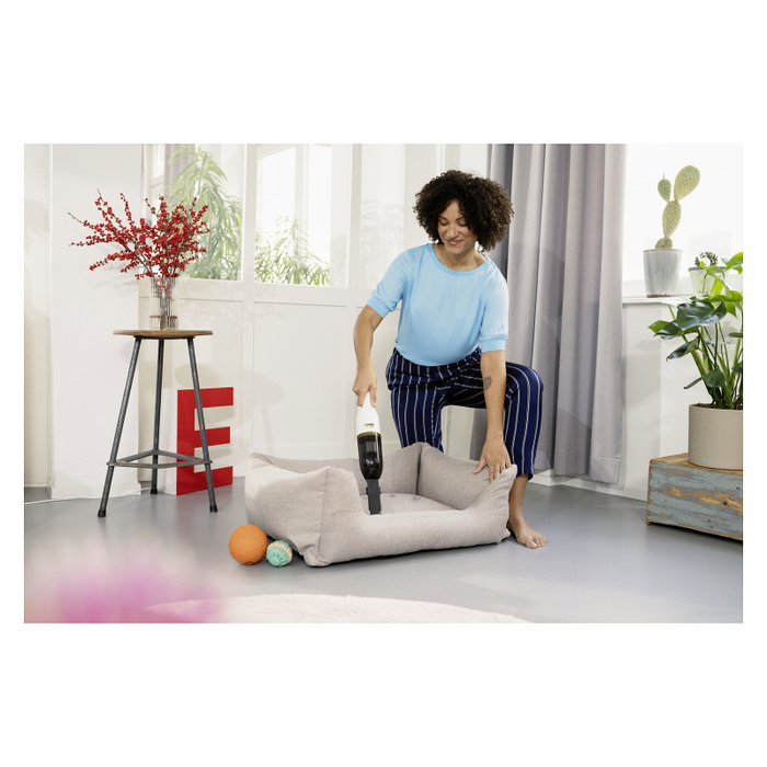 Kärcher CVH 2 Aspiradora de Mano Inalámbrica Negro, Blanco