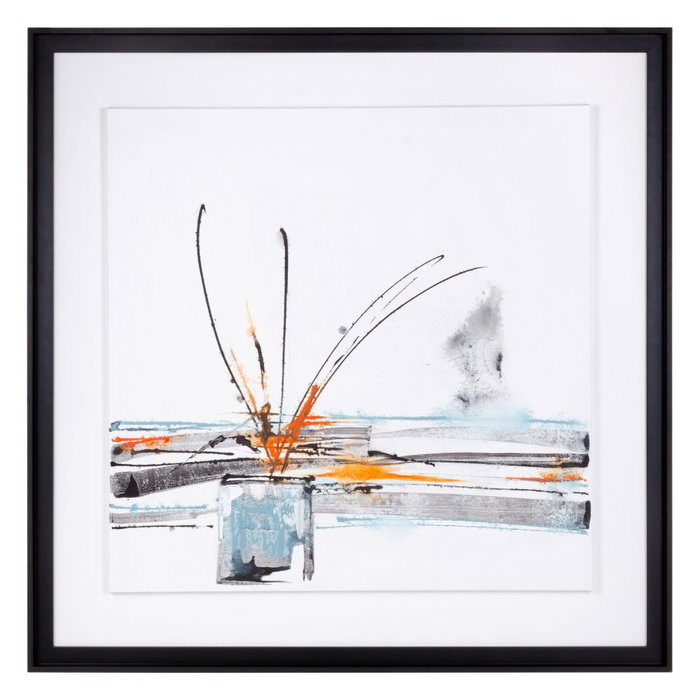 Cuadro Pintura Jarrones 2/M Lienzo 100 X 100 cm (Set de 2)