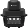 Continental Edison CEFR642G Freidora de aire de vidrio, 1600W, 6L y 4.2L, Negra