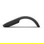 Microsoft Surface Arc Mouse, Ratón Inalámbrico Bluetooth, Ambidextro, 1800 DPI, Negro