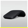 Microsoft Surface Arc Mouse, Ratón Inalámbrico Bluetooth, Ambidextro, 1800 DPI, Negro
