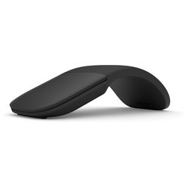 Microsoft Surface Arc Mouse, Ratón Inalámbrico Bluetooth, Ambidextro, 1800 DPI, Negro