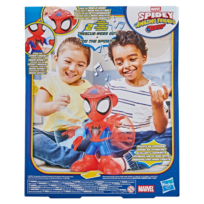 HASBRO Spidey Electrónico Rescue Webs Marvel