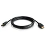 C2G 50610 Cable HDMI 2.0 de 2.4m (8ft) con Ethernet - Alta Velocidad 18Gbps para 4K HDR 60Hz, Compatible con ARC, HDR, Negro, Macho a Macho (Tipo A)