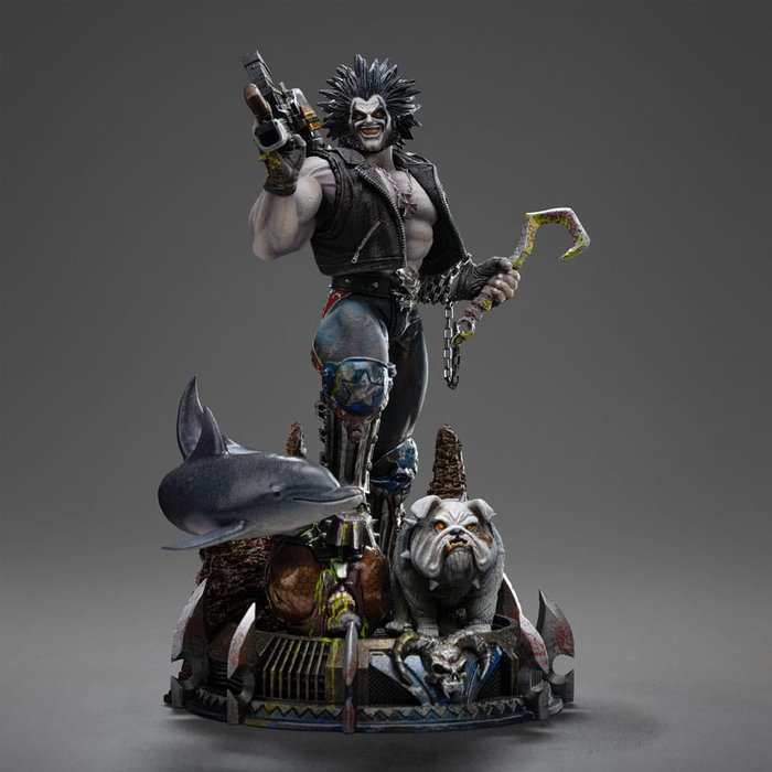 Iron Studios Estatua 1/10 Art Scale Lobo Unleashed DC Comics