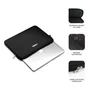 SUBBLIM Business Laptop Sleeve Neoprene V2 15,6" Black