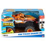 Hot Wheels Monster Trucks Tiger Shark R/C HNV03 Vehículo Teledirigido, Color Naranja