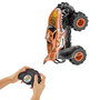 Hot Wheels Monster Trucks Tiger Shark R/C HNV03 Vehículo Teledirigido, Color Naranja