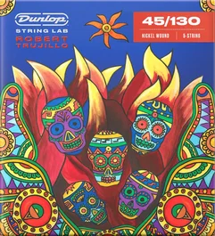 Dunlop - Juego de Cuerdas para Bajo Eléctrico Signature Robert Trujillo Nickel 5 Strings .045-.130 (DUNLOPST)