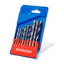 Workpro Juego de 9 Brocas Mixtas ø5,00 - ø8,00 mm