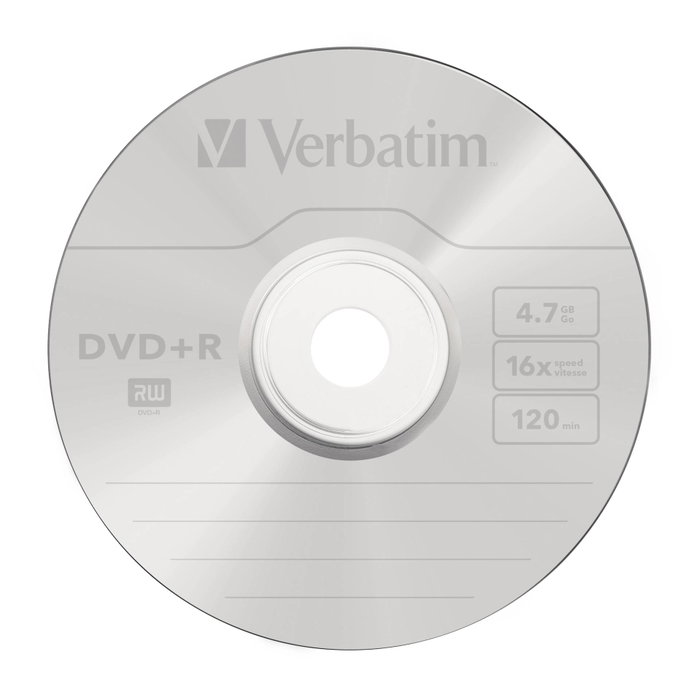 Verbatim DVD+R Advanced AZO 4,7GB 16x (Tarrina de 25 unidades)
