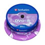 Verbatim DVD+R Advanced AZO 4,7 GB 16x - Pack de 25 unidades, Plata mate
