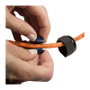 LogiLink NP0080 Conector de Empalme RJ-45 Negro IP67