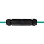 LogiLink NP0080 Conector de Empalme RJ-45 Negro IP67