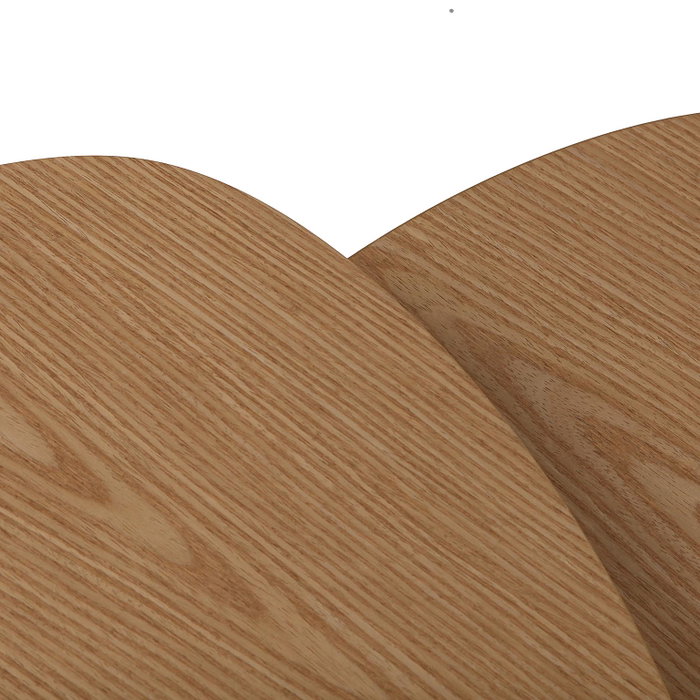 Versa Set de 3 Mesas Auxiliares Minimal 60x50 cm Madera MDF