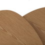 Versa Set de 3 Mesas Auxiliares Minimal 60x50 cm Madera MDF