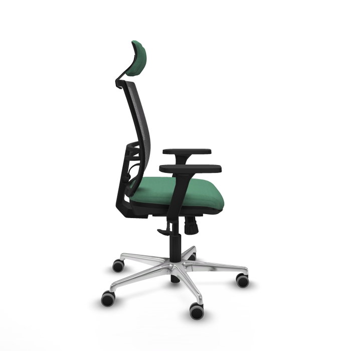 PIQUERAS Y CRESPO Silla de oficina Yunquera Verde esmeralda con mecanismo Sincro PIQUERAS Y CRESPO Silla de oficina Yunquera Verde esmeralda con mecanismo Sincro