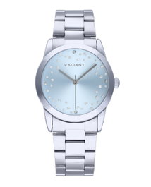 Radiant RA606202 con esfera azul y correa gris
