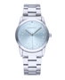 Radiant RA606202 con esfera azul y correa gris