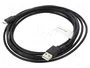 Lanberg Cable Micro USB a USB 2.0 de 3 metros, Negro
