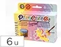 Instant Tempera liquida playcolor liquid pastel 40 ml caja 6 unidades colores pastel surtidos