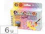 Instant Tempera liquida playcolor liquid pastel 40 ml caja 6 unidades colores pastel surtidos