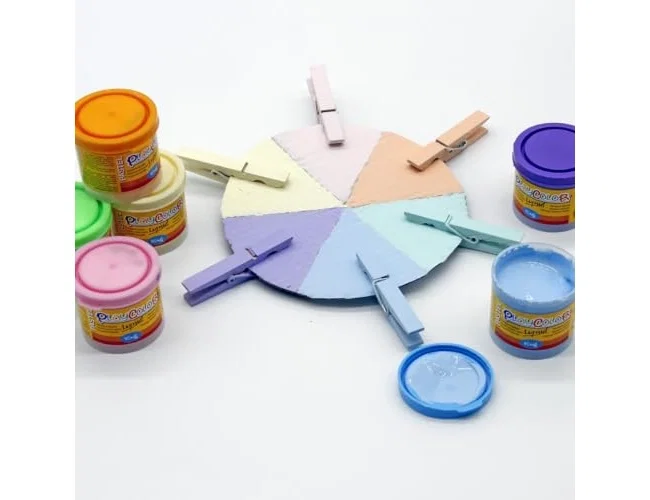 Playcolor Témpera líquida Liquid Pastel de 40 ml, pack de 6 colores surtidos Playcolor Témpera líquida Liquid Pastel de 40 ml, pack de 6 colores surtidos
