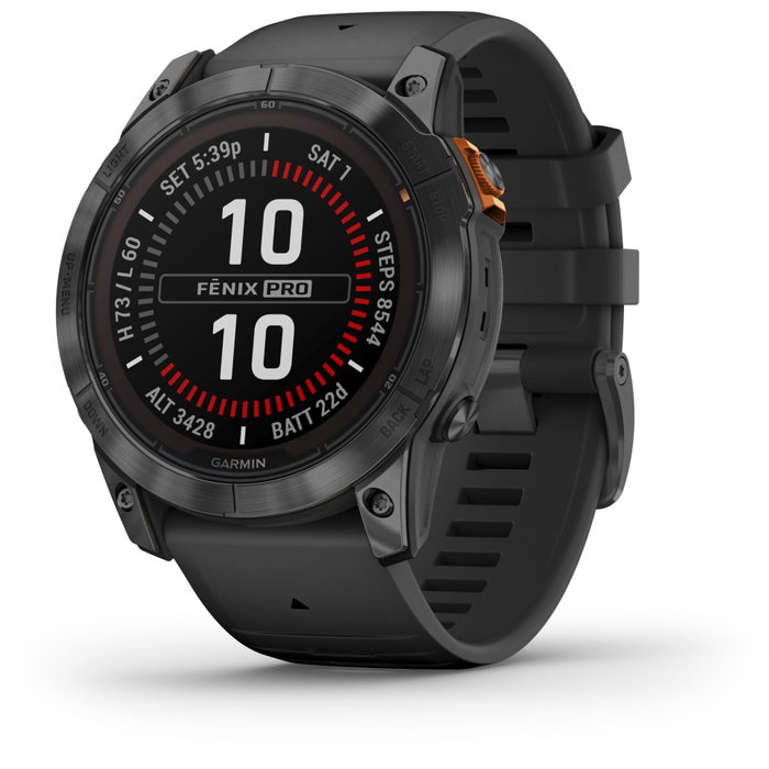 Garmin fēnix 7X Pro Solar Edition Smartwatch Deportivo 51 mm Gris/Negro Garmin fēnix 7X Pro Solar Edition Smartwatch Deportivo 51 mm Gris/Negro