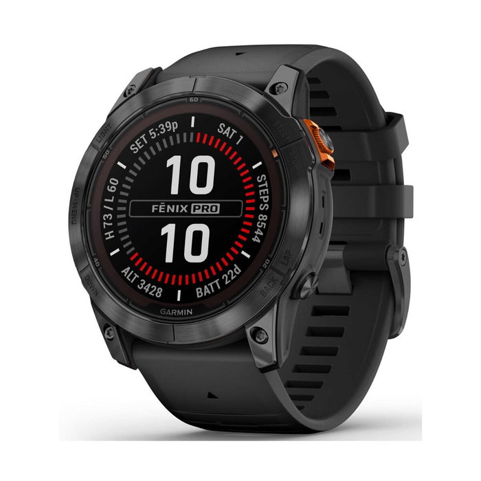 Garmin fēnix 7X Pro Solar Slate Grey / Black Garmin fēnix 7X Pro Solar Slate Grey / Black
