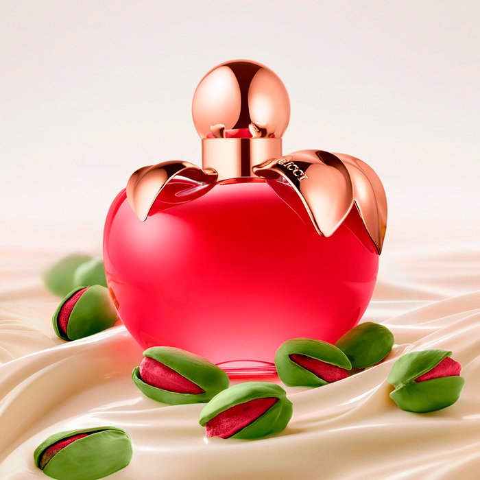 Nina Ricci Eau de Parfum Nina Cremoso de Pistacho 50 ml - Fragancia para Mujer, 89% Ingredientes Naturales, Frasco Manzana Edición Especial