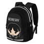 Karactermania Mochila Miércoles Run. Plus FAN Cute 44x34x21 cm Mochila de Gran Capacidad con 3 Compartimentos y Puerto USB