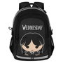Karactermania Mochila Miércoles Run Plus Fan Cute Gris