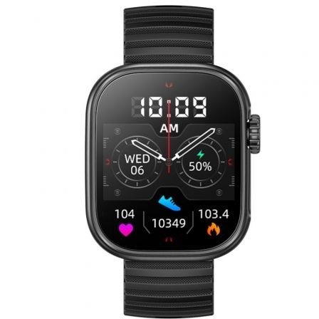 Aiwa Smartwatch SW-700 Negro Pantalla LCD 2.01 Pulgadas Llamadas Bluetooth IP67 8 Modos Deporte Notificaciones Control Salud