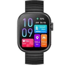 Aiwa Smartwatch SW-700 Negro Pantalla LCD 2.01 Pulgadas Llamadas Bluetooth IP67 8 Modos Deporte Notificaciones Control Salud